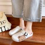 XKUN Ciabatte Sandali Estivi Pantofole da Casa da Interno A Sandali Estivi Slifts da Esterno Slippers Outdoor Pantofole Fibbia Sandali da Spiaggia Scarpe Comode Scarpe da Donna Scarpe da Donna