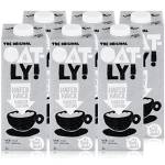 Oatly, Drink Vegetale all'Avena Barista Edition, Bevanda Perfetta per la Colazione, Ottimo per Creare la Schiuma come al Bar, Perfetto per Cucinare Pietanze o Dolci, Ideale a Colazione, 6 Brick da 1 L