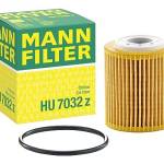 MANN-FILTER HU 7032 z Filtro Olio Set Filtro Olio con guarnizione / Set di guarnizioni – Per auto