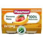 Plasmon Sapori Di Natura Omogeneizzato Banana E Mela 2x104g