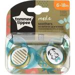 Tommee Tippee 2 Ciucci moda 6-18 mesi bambino - 2 count