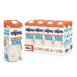 ALPRO SENZA ZUCCHERI, Bevanda alla SOIA, 8 confezioni da 1 Litro