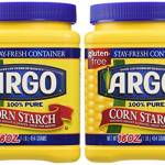 Argo 100% Pure Corn Starch, 16 Oz, Pack of 2