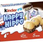 Kinder Happy Hippo Cocoa Cream (3x103.5g/3x3.65oz) Pack of 3 by Kinder