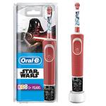 Oral-B Kids Spazzolino Elettrico Ricaricabile 1 Manico con Personaggi di Star Wars per Età da 3 Anni