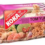 Koka Noodles Tomyam Flavour - Tagliatelle istantanee, stile orientale, 30 confezioni da 85 g