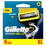 Gillette ProShield Recharges De Lames À 5 Lames Pour Homme, 6 Recharges De Lames, Avec Lame De Précision