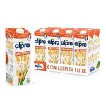 ALPRO SENZA ZUCCHERI, Bevanda all'AVENA, 100% vegetale con vitamine B2, B12 e D2 (8 confezioni x 1 Litro)