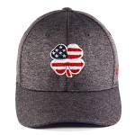 Black Clover USA Flag Heather Hat Trifoglio Rosso/Bianco/Grigio LG/XL