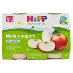 Hipp Biologico Omogeneizzato con Mela e Yogurt, 2 x 125g