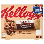 Kellogg's Barretta Mandorle e Cioccolato, 128g