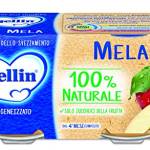 Mellin Omogeneizzato di Frutta Mela 100% Naturale – 24 Vasetti da 100 gr