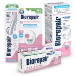 Biorepair, Kit Oral Care Protezione Gengive, Contiene Spazzolino e Dentifricio per Protezione delle Gengive, Filo Interdentale Espandibile, Collutorio per la Protezione delle Gengive