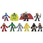 Playskool Heroes Marvel Super Hero Adventures Ultimate Super Hero Set, 10 figure, età 3-7 anni (esclusiva Amazon)