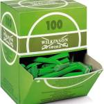 WILKINSON Ospedale, Rasoi usa e getta con funzione RETRACTIL, Scatola dispenser, colore: verde