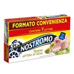 Nostromo - Tonno all'olio di oliva, 7 lattine da 70gr. Formato multipack. Fonte di proteine, senza conservanti.