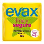 Evax Normal Fine e Sicure Assorbenti Sanitari 16-Pezzi