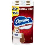 Charmin Carta igienica ultra resistente, 30 rotoli mega famiglia, 308 fogli per rotolo