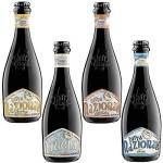 Baladin - Box Birra Nazionale Misto - Birra Artigianale 100% Italiana - Mix: 3 Blonde Ale, 3 Blanche (di frumento), 3 IPA chiara, 3 IPA ambrata - Non Pastorizzata - 12 bottiglie x 33cl