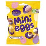 Cadbury Mini Sacchetto Di Uova Di Cioccolato Solido (80G) In Un Guscio Di Zucchero Croccante (Forme Di Pasqua)