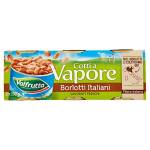 Valfrutta Borlotti Cotti a Vapore, 3 x 150g