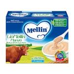 Mellin LioMellin Liofilizzati per Bambini, al Gusto Manzo - 3 Vasetti da 10 gr - Totale 30 gr