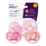 Philips Avent SCF345/22 Succhietti Ultra Air 6 - 18 m, Femmina, Fairy