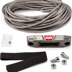 WARN 100969 - Kit accessori Epic corda sintetica per argano ATV e UTV: 3/16" x 50'