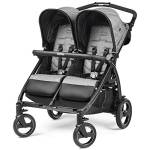 Peg Perego Book For Two, Passeggino Gemellare Compatto, Cinder, 14.12 kg