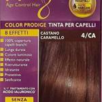 Dietalinea - Tinta per Capelli 4/CA Castano Caramello Biokeratin