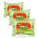 Boogie Wipes Gentle saline nose Wipes Original Fresh Scent – Set di 3 panni (90 totali)