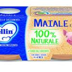 Mellin Omogeneizzato Maiale con Verdure - 24 Vasetti da 80 g