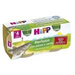 Hipp Merluzzo con patate e carote Cibo bambini 4 mesi+, 2 x 80 g