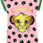 Disney Camicia da Notte per Ragazze Lion King Rosa 5-6 Anni