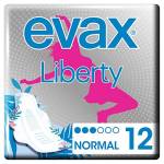 EVAX Liberty Normal Assorbenti Sanitari Con Ali -pezzi, 12 Unità