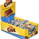 Oro Ciok, Biscotto con Tavoletta di Cioccolato al Latte, Merenda Golosa, Fonte Naturale di Fibre, Senza Coloranti e Conservanti, 750g (30 monoporzioni da 25g)