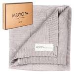 MOYO Coperta per bambini, in cotone (100% biologico, 100% biologico, 100% ecologico, traspirante, coperta per bambini, regalo per ragazzi e ragazze (calda pioggia estiva)