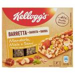 Kellogg's Barretta Mandorle Miele e Semi, 4 x 32g