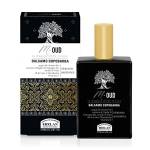 Helan, M Oud, Dopobarba Uomo Delicato e Idratante - Balsamo Barba Analcolico ad Azione Calmante contro Irritazioni, con Oli di Lino, Macadamia e Vitamina E - Idee Regalo Uomo, 75 ml - Made in Italy