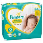 Pampers New Baby, 48 Pannolini, Taglia 0 (1-2,5 kg), 2 Confezioni da 24