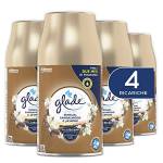 Glade Automatic Spray Ricarica, Profumatore per Ambienti, Fragranza Sensual Sandalwood & Jasmine, Formato Scorta da 4 Ricariche da 269 ml