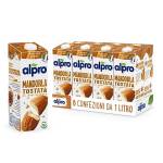 ALPRO CLASSICO, Bevanda alla MANDORLA, 100% vegetale con vitamine B2, B12 e D2, E (8 confezioni x 1 Litro)