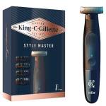 Gillette King C. Style Master, Regolabarba Uomo Senza Fili Per REGOLARE, RIFINIRE e RADERE La Barba Incolta Con Lama 4D E 4 Pettini Da 1, 3, 5 mm, IDEA REGALO UOMO