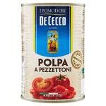 De Cecco Polpa a Pezzettoni, 100% pomodori italiani, 400 g, Confezione da 1 [L'imballaggio può variare]