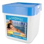 Miganeo®, cloro granulare solubile, 56% cloro attivo, organico, ideale per clorazione d'urto di piscine