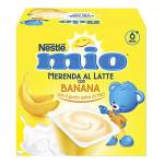 NESTLÉ MIO Merenda al Latte Banana, 24 Vasetti da 100g (2,4kg)