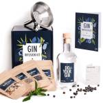 Kit Infusione Gin by Craftly | Kit per la preparazione di cocktail | Regalo Bartender | Regali di compleanno per lui e per lei | Regali di anniversario per uomini e donne | Spezie e bottiglia