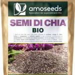 Semi di Chia Bio 1KG | Proteine, Salute Cardiovascolare | 100% Biologici, Senza Glutine, Qualità Superiore