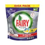 Fairy Platinum All in One - Compresse per lavastoviglie (75 limone)