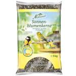 Dehner Natura - Mangime per uccelli selvatici, semi di girasole, 5 kg